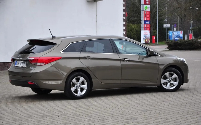 Hyundai i40 cena 36900 przebieg: 204000, rok produkcji 2013 z Pruchnik małe 742